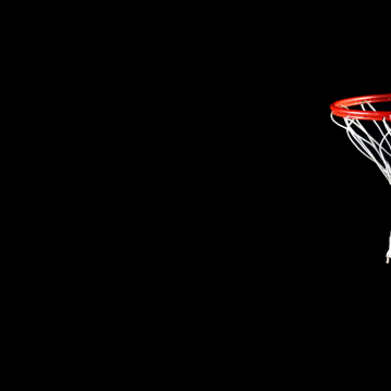 Basketball ring, AMOLED, Minimalist, 5K, Black background