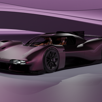 Porsche 963, Le Mans Hypercar, Concept cars, Purple aesthetic