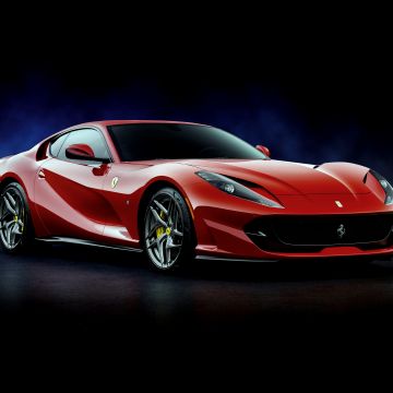 Ferrari 812 Superfast, Sports cars, 5K, 8K