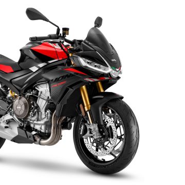 Aprilia Tuono 660 Factory, 2025, White background, Sports bikes, 5K