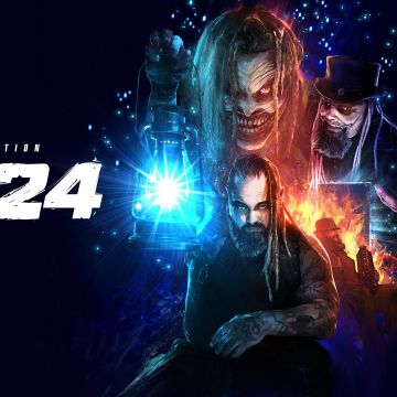 Bray Wyatt, WWE 2K24, 2024 Games, Dark blue