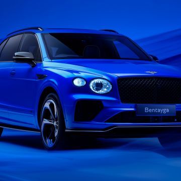 Bentley Bentayga S Nila Blue by Mulliner, 2024, 5K, Blue aesthetic, Bentley Bentayga S