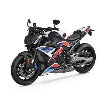 BMW M 1000 R Basic, 2024, White background, Roadster bike, 5K