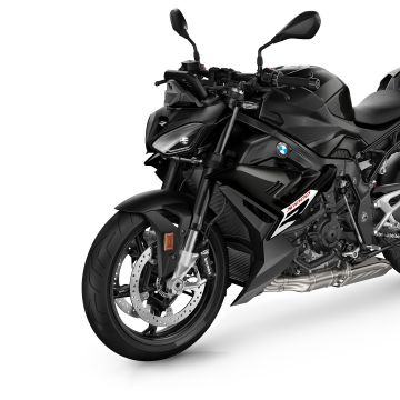 BMW S1000R, 2024, Sports bikes, White background