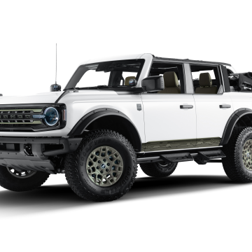 Ford Bronco Wild Fund, 2025, 5K, White background, Ford Bronco