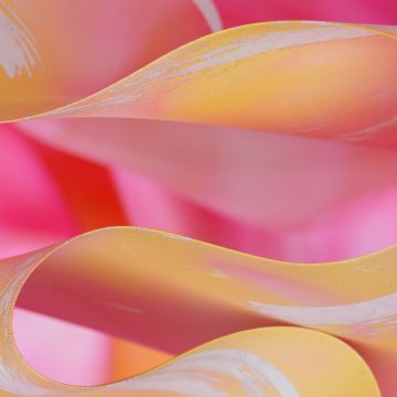 Ribbon, Abstract background, Aesthetic, Pastel, Microsoft Design