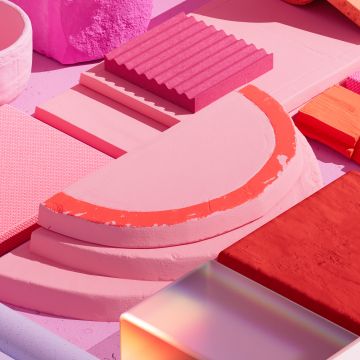 Shapes, Pink aesthetic, Microsoft Design