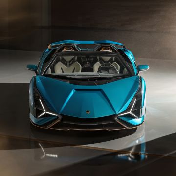 Lamborghini Sián Roadster, 5K, 2020