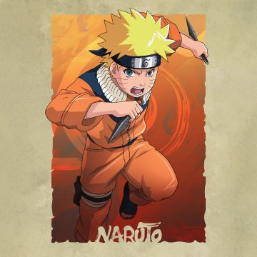 Naruto Uzumaki, Poster, 5K