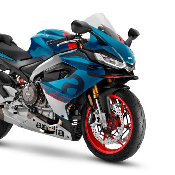 2025, Aprilia RS 660, Sports bikes, 5K, 8K, White background