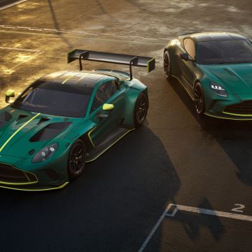 Aston Martin Vantage GT3, Aston Martin Vantage, 5K, 8K, Sports cars