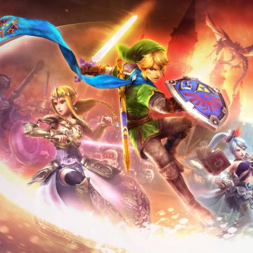 Hyrule Warriors, Video Game, Game Art, Link