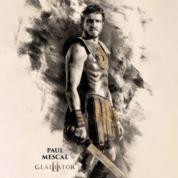 Gladiator II, Paul Mescal, 5K, 2024 Movies