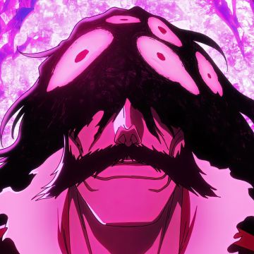 Yhwach, Bleach, 5K, Pink background, Bleach: Thousand-Year Blood War