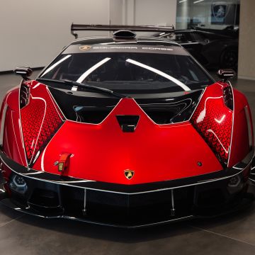 Lamborghini Essenza SCV12, Red aesthetic, 5K, 8K