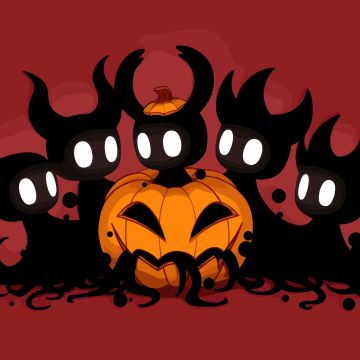 Hollow Knight, Halloween background