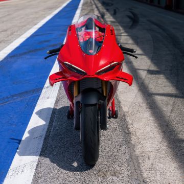 Ducati Panigale V4 S, Race track, 2025, Race bikes, 5K