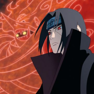 Itachi Uchiha, Susanoo mode, 5K, Naruto