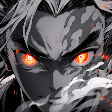 Tanjiro Kamado, Ultrawide, Dark aesthetic, Demon Slayer: Kimetsu no Yaiba