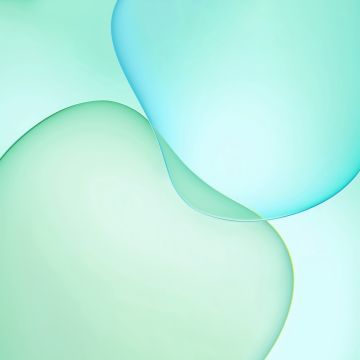 Soft, Gradient Abstract, 5K, Xiaomi Pad 7, Stock, Cyan background