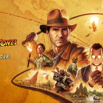 Indiana Jones and the Great Circle, Key Art, 2024 Games, Game Art