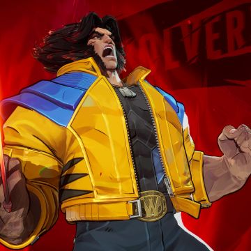 Marvel Rivals, Wolverine, Red background, 2024 Games