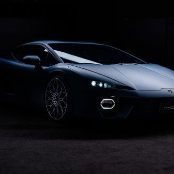 Lamborghini Temerario, 2025, Dark background, 5K