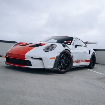 Porsche 911 GT3 RS, Vertical, 2024, 5K, Sports cars