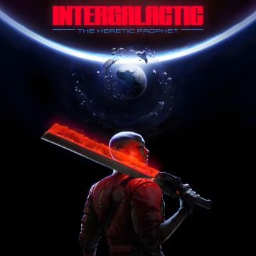 Intergalactic: The Heretic Prophet, Key Art, 2025 Games, Dark background, 5K, 8K