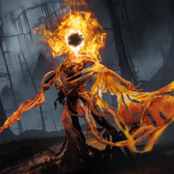 Midra Lord of Frenzied Flame, Elden Ring, Boss Fight, 5K, 8K