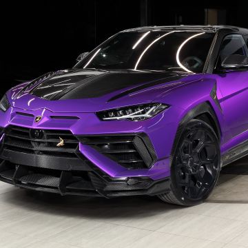 TopCar Lamborghini Urus REvo, Limited edition, 5K, Purple aesthetic, Lamborghini Urus