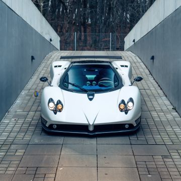 Pagani Zonda F, 8K, Sports cars, 5K