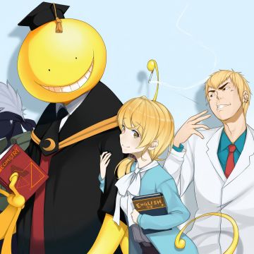 Assasination Classroom, Korosensei, 5K Wallpaper