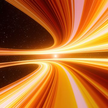 Cosmic phenomena, Orange aesthetic, Light Streaks, Warp, Outer space, Stars, Galaxy, Infinity, Planetary rings