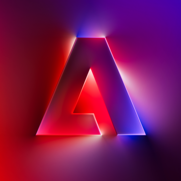 Adobe, Gradient background, Colorful gradients, Aesthetic, 5K