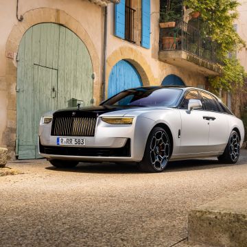 Rolls-Royce Black Badge Ghost Aesthete, 8K, 5K, Rolls-Royce Black Badge Ghost