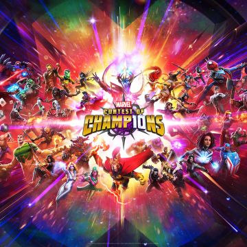 MARVEL Contest of Champions, 10th Anniversary, Key Art, 2025 Games, Android games, iOS Games