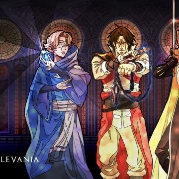 Sypha, Alucard, Trevor, Castlevania