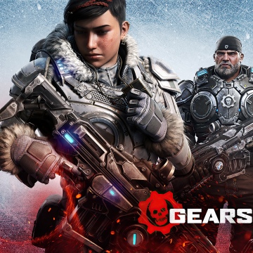 Marcus Fenix, Kait Diaz, Gears 5, Key Art