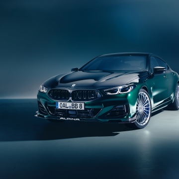 BMW Alpina B8 GT Gran Coupe, 2025, 5K, 8K, BMW 8 Series