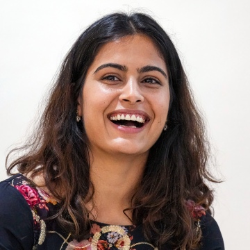 Manu Bhaker, 8K, 5K, Indian, White background, Smiling