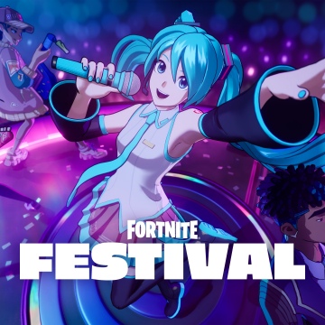 Fortnite Festival, Hatsune Miku, Video Game