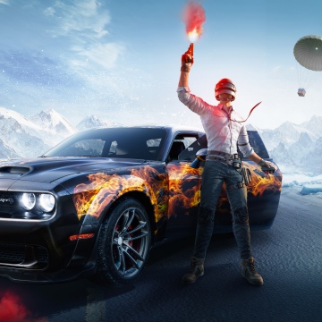 Dodge Challenger SRT, PUBG MOBILE