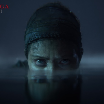 Senua's Saga Hellblade II, Female character, Xbox Games, PC Games, 5K, Dark aesthetic