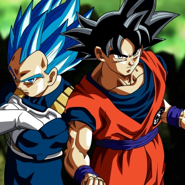 Vegeta, Son Goku, Dragon Ball Super, 5K