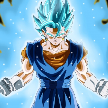 Super Saiyan, Vegetto, Dragon Ball, 5K, 8K