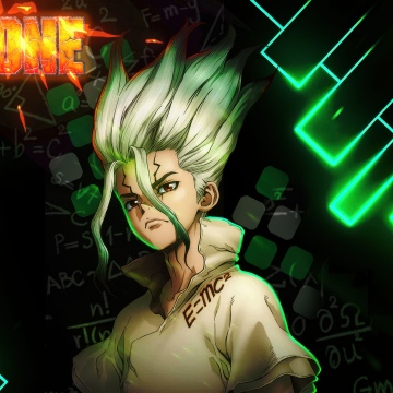 Senku Ishigami, Dr. Stone, 4K wallpaper