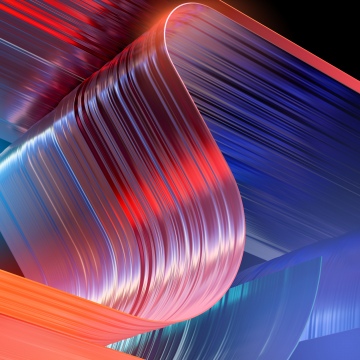 Waves, Colorful art, Colorful gradients, Aesthetic, Modern
