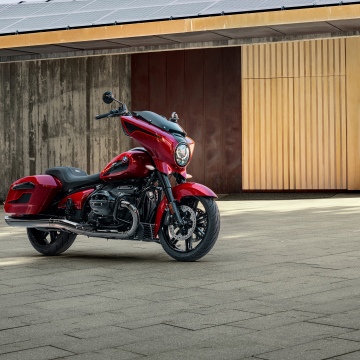 Red, BMW R 18, 2025, 5K, Touring bike