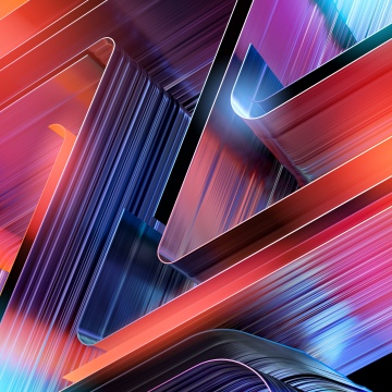 3D Render, Abstract art, Neon, Geographic, Vibrant, Modern, Dynamic, Futuristic